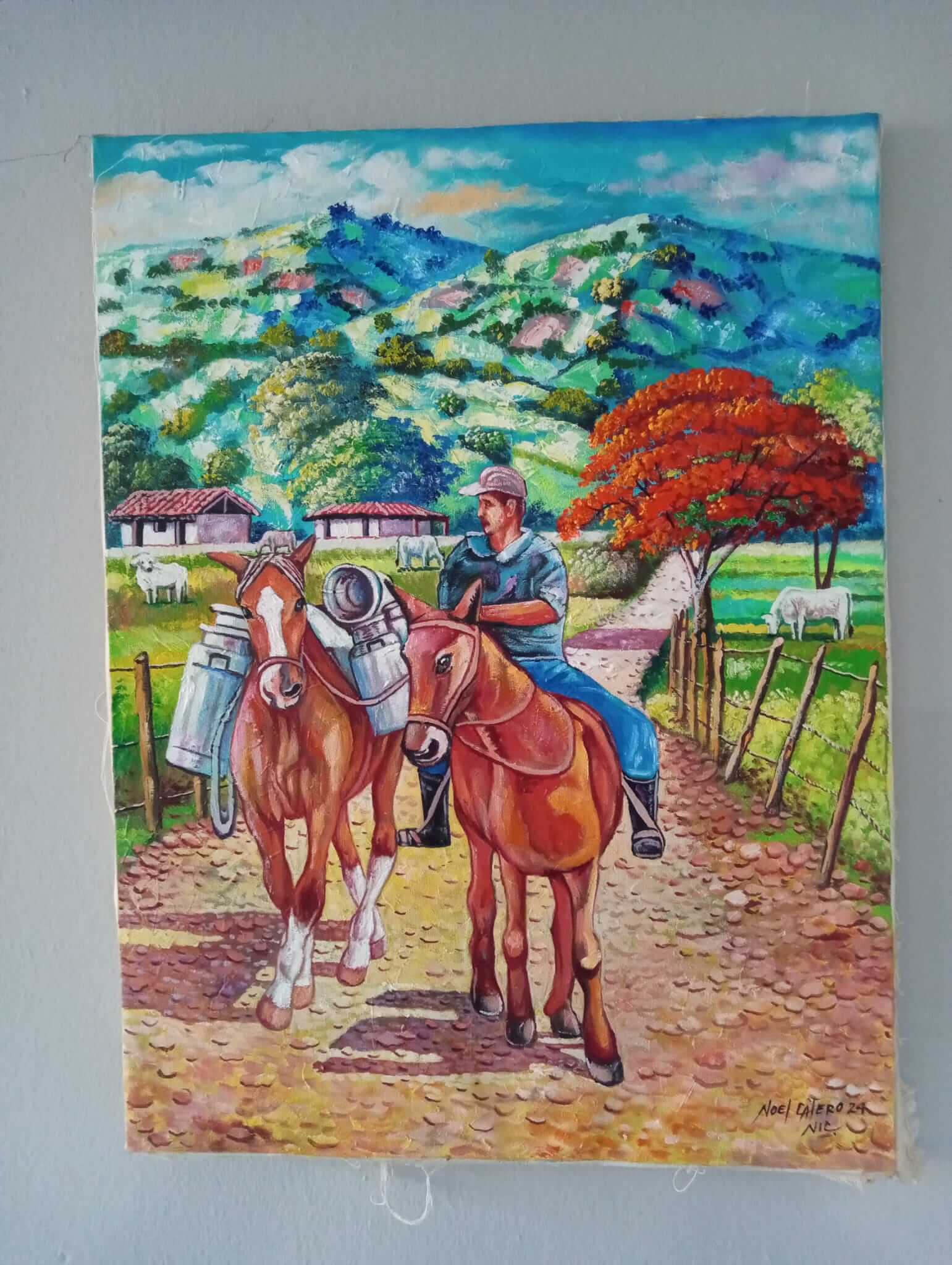 The Horseman of Chilamate by Noel Calero